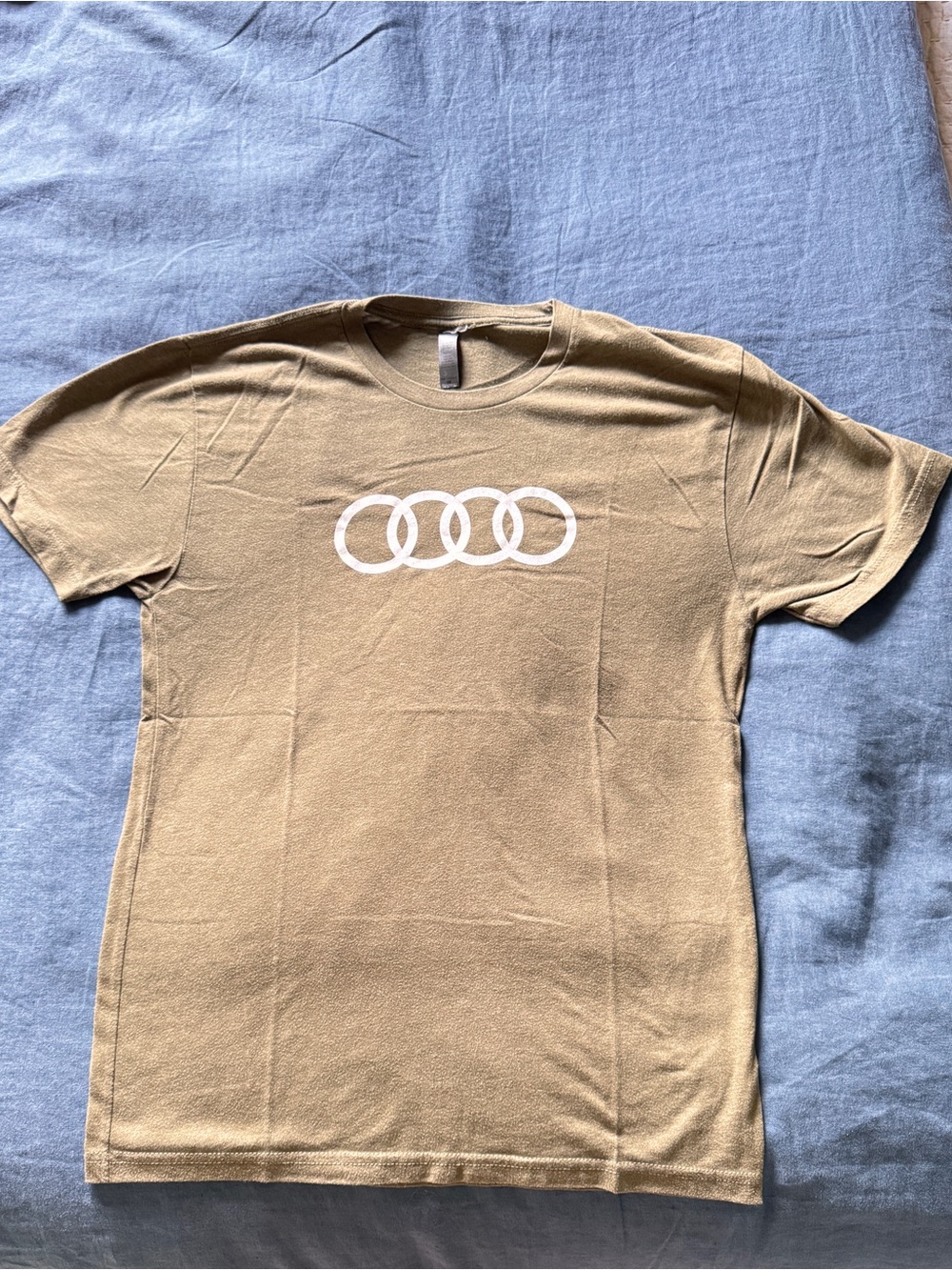 Audi Logo Green Graphic Tee (M)